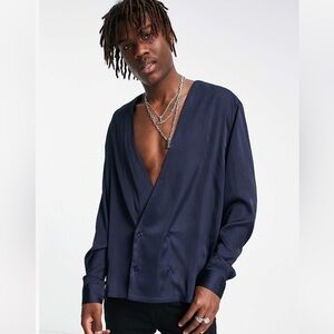 ASOS Black Dress Shirt for Men